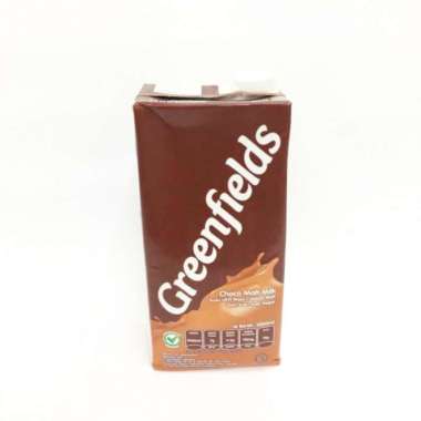 Promo Harga Greenfields UHT Choco Malt 1000 ml - Blibli