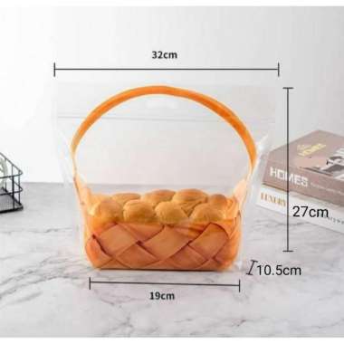 Plastik Roti ZipLock / Kantong Roti / Kantong Plastik Roti Tawar Donat Keranjang