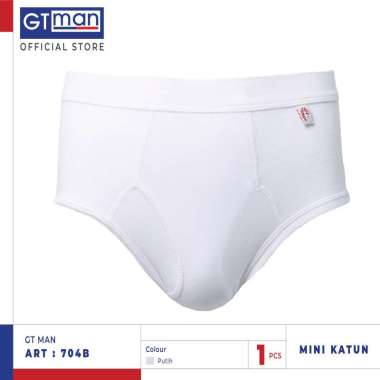 GT MAN- MINI KATUN - PUTIH- 704B M
