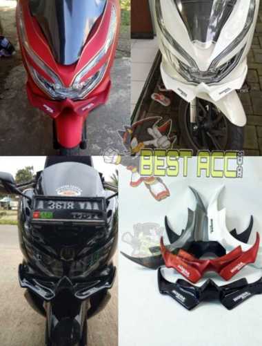 WINGLET PCX 150 LOKAL WINGLET HONDA PCX LOKAL merah dof Warna