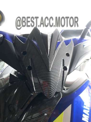 Visor / Windshield Batok Depan NEMO Carbon Yamaha Aerox 155