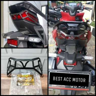 COVER LAMPU STOP VARIO 160 2022 CARBON NEMO TUTUP STOPLAMP VARIO 160