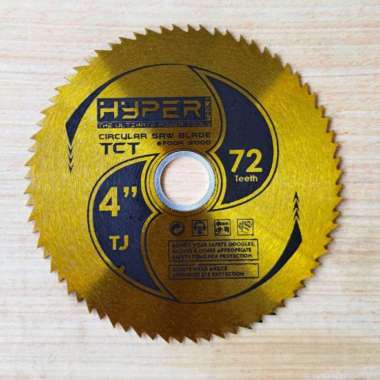 Mata Circular Saw Gerinda Kayu 4 inchi HYPER 72 Mata