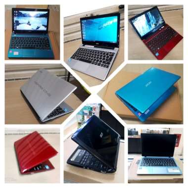 Laptop Notebook Acer 12 inch memory Ram 4 Gb Generasi Baru Windows10 Zoom Siap Pakai