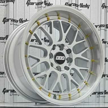 REP BBS LM RING 16 SILVER VELG MOBIL MURAH GARASI VELG SURABAYA