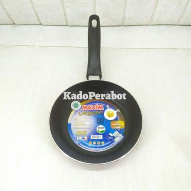 Teflon maxim frypan 18cm Valentino - teflon telur - teflon masak maxim