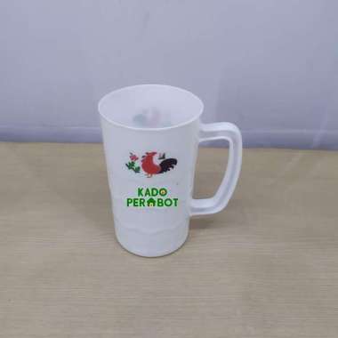 gelas plastik ayam G-268 - gelas plastik ayam gagang - cangkir plastik