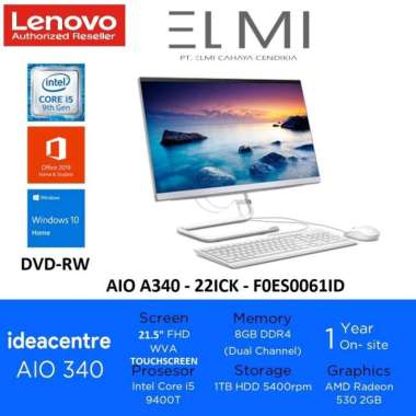 LENOVO ALL IN ONE TOUCHSCREEN AIO340-61id