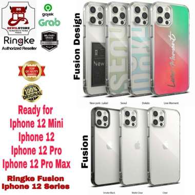 Case Iphone 12 Pro / Pro max / 12 Max / Iphone 12 / Mini Ringke Fusion 12 PRO MAX NEWYORK LABEL