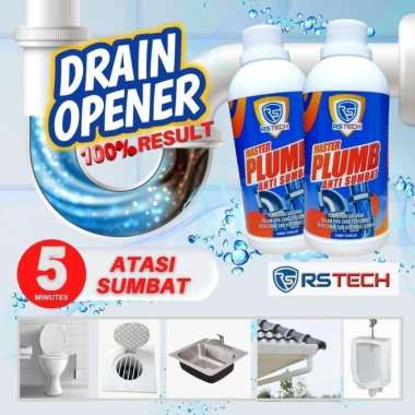 RSTECH MASTER PLUMB Cairan Anti Sumbat Pembersih Saluran Pipa Paralon