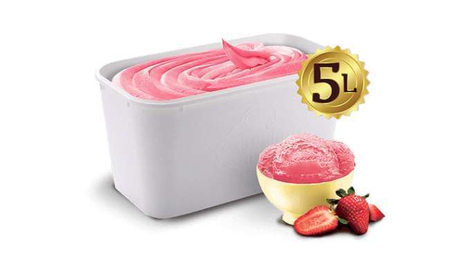 Promo Harga Campina Ice Cream Strawberry 5000 ml - Blibli