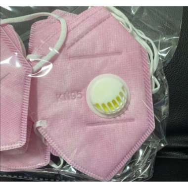 Masker medis 5 ply KN95 Disposable Respirator KN95 RESPIRATOR pink