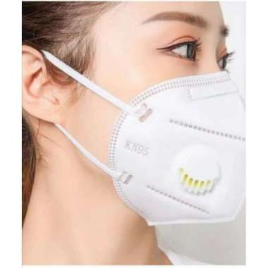 Masker medis 5 ply KN95 Disposable Respirator KN95 RESPIRATOR puti