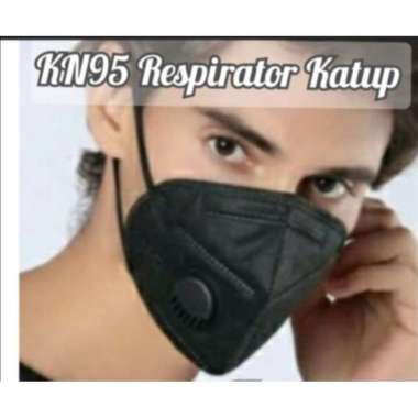 Masker medis 5 ply KN95 Disposable Respirator KN95 RESPIRATOR itam