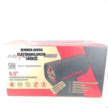 speaker advance T102BT 6.5inch bluetooth