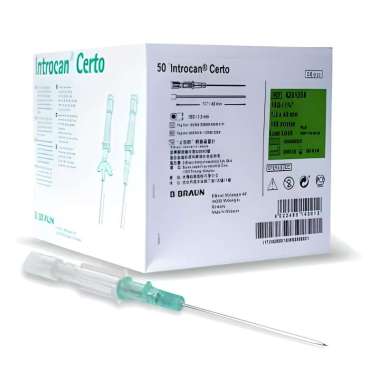 B Braun Vasofix Braunule - I.V Catheter B Braun / Box isi 50 22G