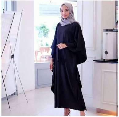 PLAIN KAFTAN Baju Gamis Wanita Model Terbaru Dan Kekinian Baju Muslim Wanita Simpel 2021 Trending Bl