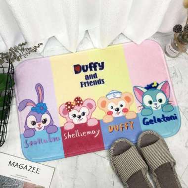 KESET ALAS KAKI WINNIE THE POOH DUFFY STELLA LOU LILO STITCH KARPET DUFFY