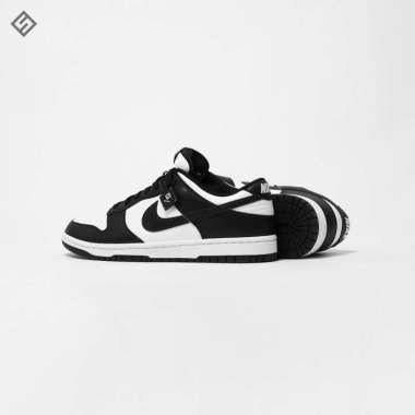 dunks low black