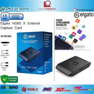BKP Elgato HD60X HD 60 X HD60 X Console games in 4K60 HDR10 1080p60 HDR10