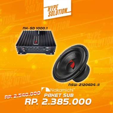Jual Subwoofer Nakamichi Terbaru Dengan 