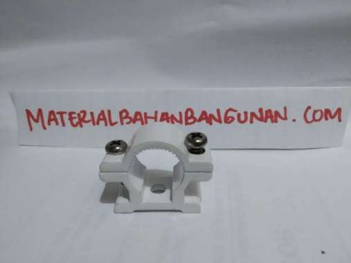 Klem Pipa Besi Kb 16 Putih Pengencang Pipa Air Panas Dingin Gas Paps