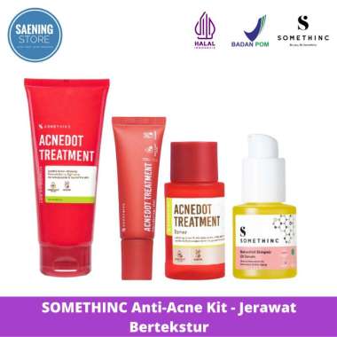 SOMETHINC Anti Acne Kit - Paket Atasi Jerawat Bakuchiol Serum
