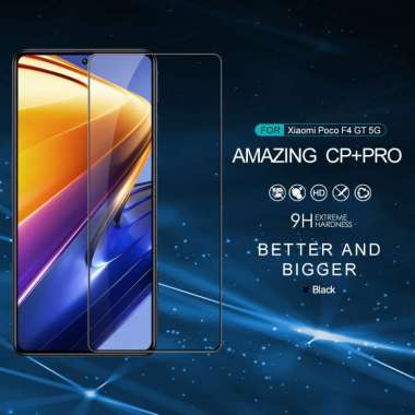 Tempered Glass Xiaomi Poco F4 GT 5G - NILLKIN CP+Pro Complete Covering Screen Protector Black