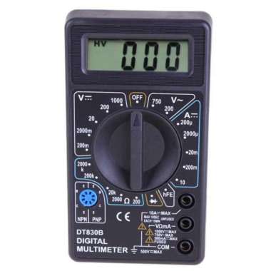 Digital Multimeter Tester Mini Pocket Size Akurat Multi Meter