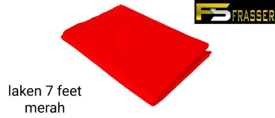 laken kain biliar meja billiard karpet meja billiard 7 feet merah