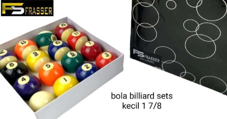 bola biliar bola biliard kecil 1 7/8 sets