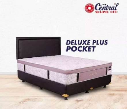 Bed Set Springbed Central Deluxe Plus pocket Plush top 180 x 200