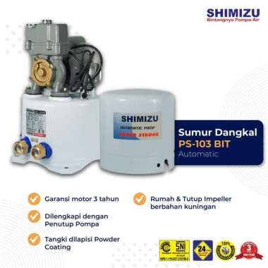 POMPA AIR SHIMIZU PS-103BIT / PS 103 BIT / PS103BIT OTOMATIS