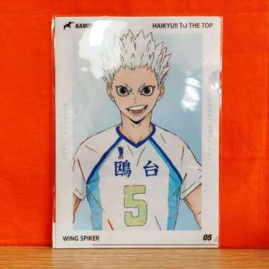 Haikyu!! To The Top Hoshiumi Korai Ani-Art Vol. 6 Clear File