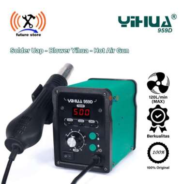 Yihua 959D Hot Air Rework Station / Solder Uap Original