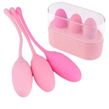 Kegel Ball 3 in 1 Bola Kegel Sex Toys Wanita