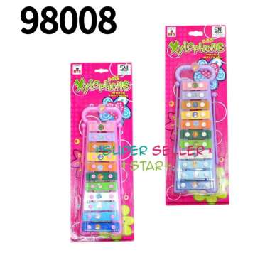 Mainan Edukasi Xylophone Alat Musik Kulintang Anak Mainan Doremi 98008