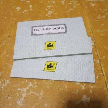 Bon faktur kontan STANDAR rangkap 2 KECIL - mini standart