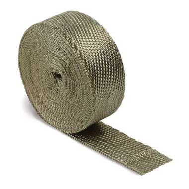 Pelindung Knalpot Titanium Motor Peredam Panas Exhaust Wrap 1 ROLL