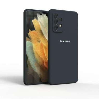 Case Samsung A73 5G Soft Case Casing Biru