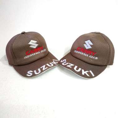 Topi Logo Suzuki Topi Suzuki Topi Jaring Logo Suzuki Mulyocreative Hijau