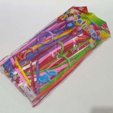 Grosir Balon Cacing isi 100 pcs/Balon pentil