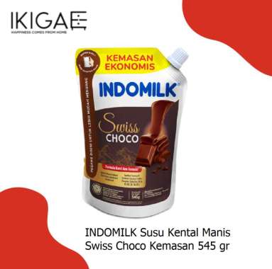 INDOMILK SUSU KENTAL MANIS KEMASAN POUCH Cokelat