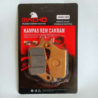 Kampas Rem Cakram,discpad Depan Vario 110 Techno,Vario 110 Cbs,beat,beat Fi,scoopy,scoopy Fi,spacy,V