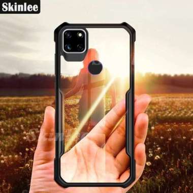 Case Hp REALME C25 Shockproof Transparan Pelindung Cover Belakang
