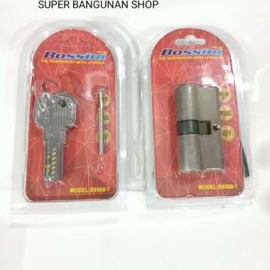 cilinder kunci komp-cylinder key-kuningan-bossini