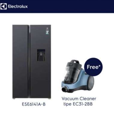 Electrolux ESE6141A Kulkas 2 pintu UltimateTaste 700 Side by Side