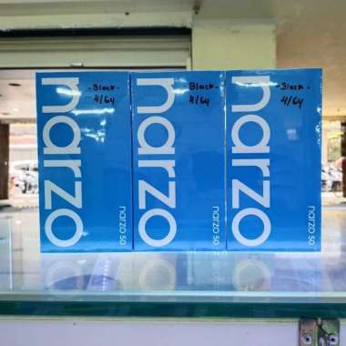 realme narzo 50 4/64 garansi resmi Black