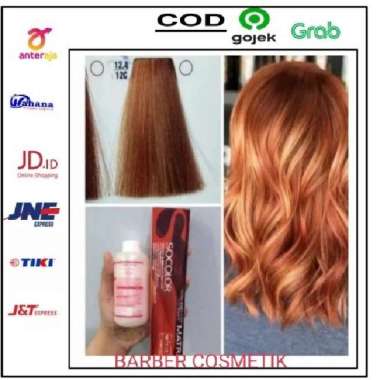 cat rambut matrix socolor 12.4 + oxidant, pewarna rambut