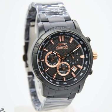 SLAZENGER SL.9.6141.2.03 - Jam Tangan Pria Original - Black